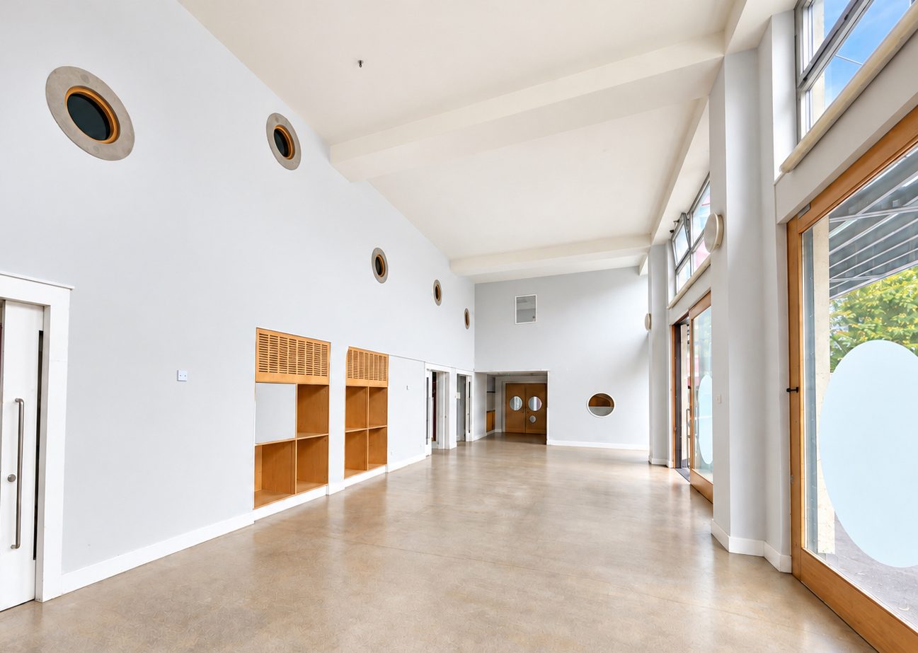 The Ground Floor Venue is a spacious, double-height and highly flexible area at the heart of GWP Space. With convenient access to the main reception, commercial kitchen, adjoining studios and external courtyard, it is well suited to exhibitions, installations, performances, talks, events and large-scale artist workshops.